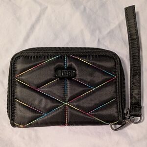 Lug Rainbow Stitch Black Wallet Rodeo 2